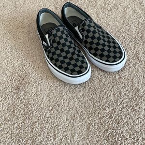 Checkered Vans